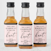 ショットバチェロレッテ印刷ミニ リキュールボトルラベル (ボトル)