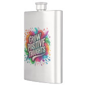 ショット前向きを飲んで思考を増おもしろいやす フラスク (左)