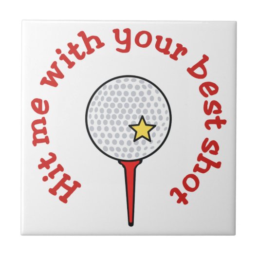 ショット最高の タイル (正面)