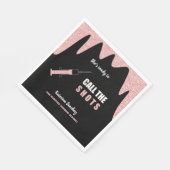 ショット看護学校卒業を呼び出す準備 スタンダードランチョンナプキン (角)