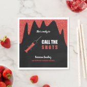 ショット看護学校卒業を呼び出す準備 スタンダードランチョンナプキン (インサイチュ)