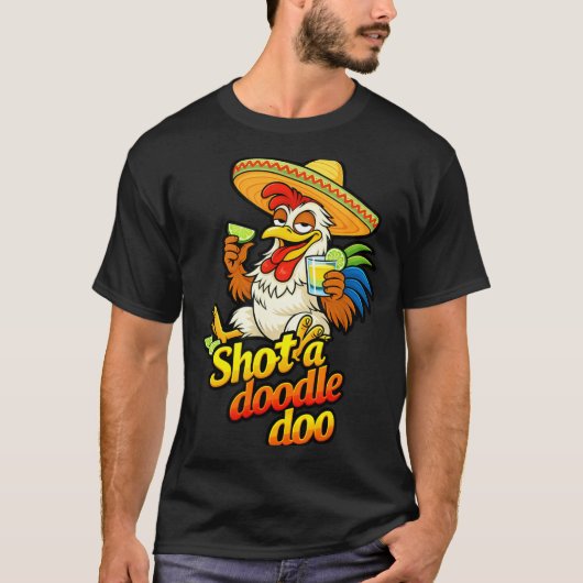 ショット・ア・ドゥードゥル・ドゥー Tシャツ (正面)