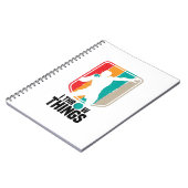 ショット・プット・アスレチック |スポーツショットパターギフトアイディア ノートブック (左側)