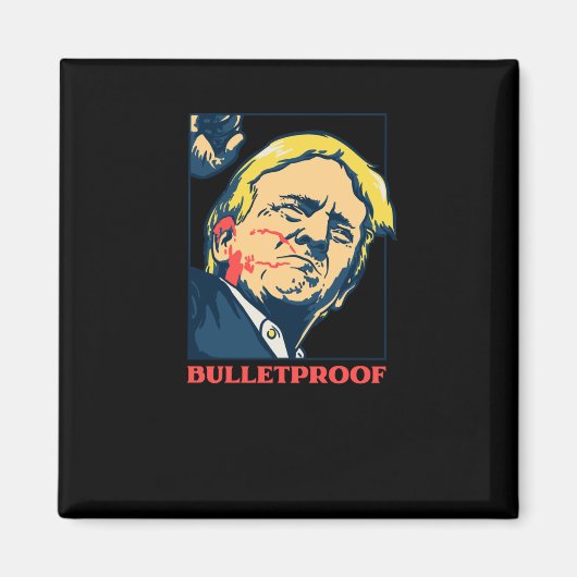 ショット – 防弾ペンシルバニア射撃、 発砲ウルトラマグ マグネット (正面)