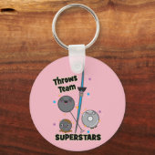 ショットDiscusハンマー投げキーチェーンギフト キーホルダー (正面)