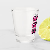 ショットShots Pink Shot Glass ショットグラス (左)