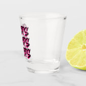 ショットShots Pink Shot Glass ショットグラス (右)