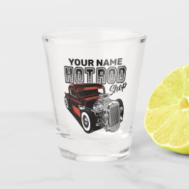 ショッパーソナライズされたプ改造レトロガレージトラック ショットグラス