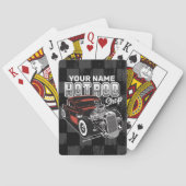 ショッパーソナライズされたプ改造レトロガレージトラック トランプ (裏面)
