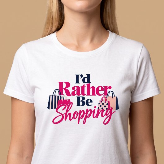 ショッピングが好きな人向けTシャツ Tシャツ