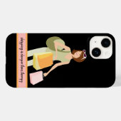 ショッピングとセラピーのスマホケース Case-Mate iPhoneケース (裏面 (横))