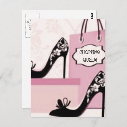 ショッピングの女王のコレクション ポストカード (正面/裏面)