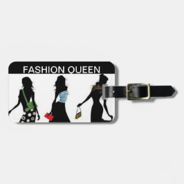 ショッピングの女王のコレクション ラゲッジタグ
