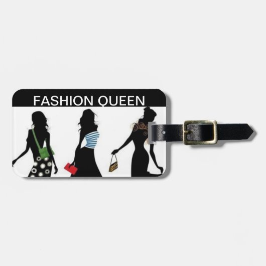 ショッピングの女王のコレクション ラゲッジタグ (正面横)