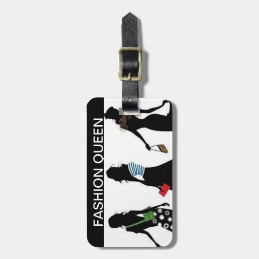 ショッピングの女王のコレクション ラゲッジタグ (正面縦)