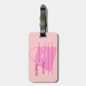 ショッピングの女王のコレクション ラゲッジタグ (裏面縦)
