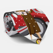 ショッピングの雪 ネクタイ (ロール)