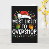 ショッピングをしすぎる可能性が最も高い ショッピング ファミリー クルー クリス カード (黄色い花)