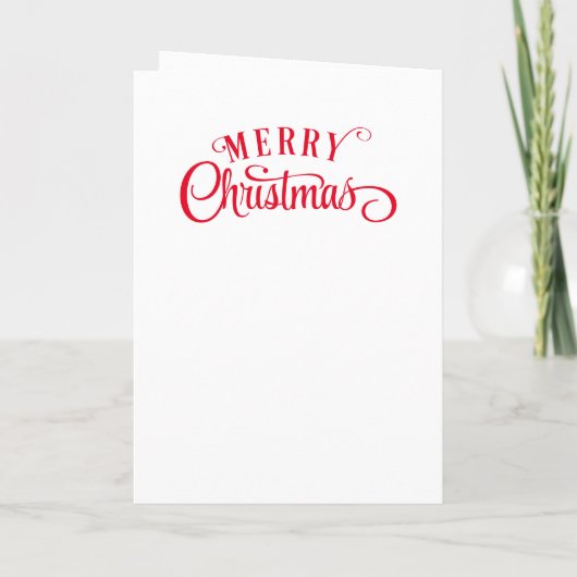 ショッピングインハイヒール&ガードルヴィンテージクリスマス シーズンカード (裏面)