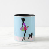 ショッピングイン・パリ：ファッション・フォワード・ウーマン マグカップ (中央)