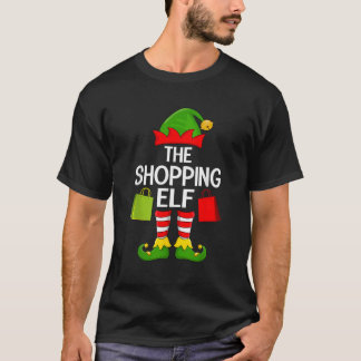 ショッピングエルフ クリスマス ファミリーマッチング エルフ部隊 クリスマス Tシャツ