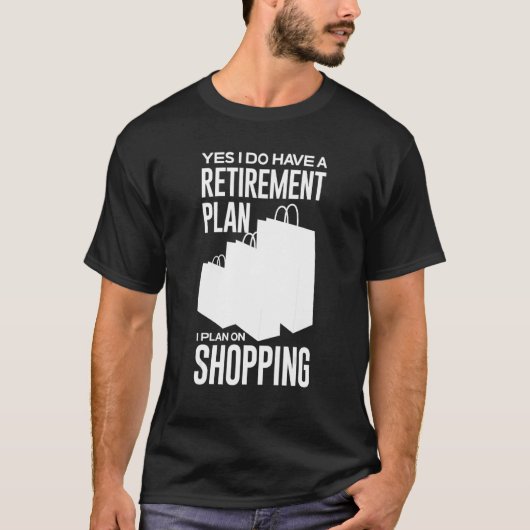 ショッピングカート引用文買い物客ジョーク2 Tシャツ (正面)