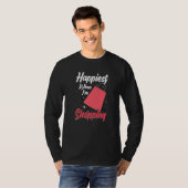 ショッピングカート引用文買い物客ジョーク8 Tシャツ (正面フル)