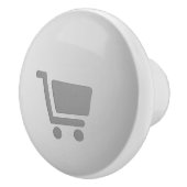 ショッピングカート用セラミックノブ セラミックノブ (右)