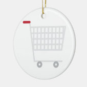 ショッピングカート セラミックオーナメント (左)