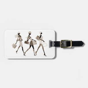 ショッピングガールフレンドラゲッジタグ ラゲッジタグ