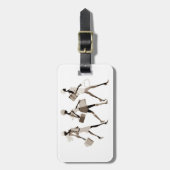 ショッピングガールフレンドラゲッジタグ ラゲッジタグ (正面縦)