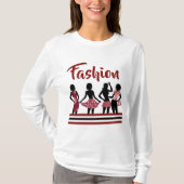 ショッピングクイーンコレクションレディーストップ Tシャツ (正面)