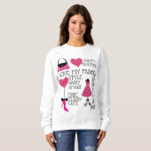 ショッピングクイーンコレクション スウェットシャツ (正面フル)