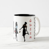 ショッピングクイーンコレクション ツートーンマグカップ (正面右)