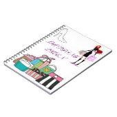 ショッピングクイーンコレクション ノートブック (左側)