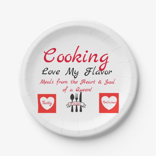 ショッピングクイーンコレクション ペーパープレート (正面)