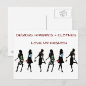 ショッピングクイーンコレクション ポストカード (正面/裏面)