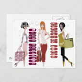 ショッピングクイーンコレクション ポストカード (正面/裏面)