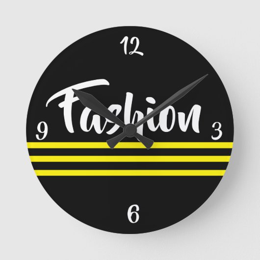 ショッピングクイーンコレクション – ラウンド壁時計 (正面)