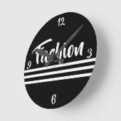 ショッピングクイーンコレクション – 丸時計 ラウンド壁時計 (傾斜)