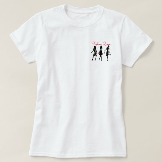 ショッピングクイーンコレクション Tシャツ (デザイン正面)