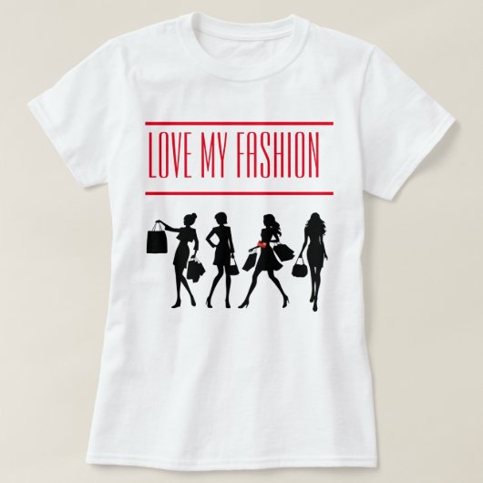 ショッピングクイーンコレクション Tシャツ (デザイン正面)