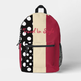 ショッピングクイーン コレクション - レディース プリントバックパック
