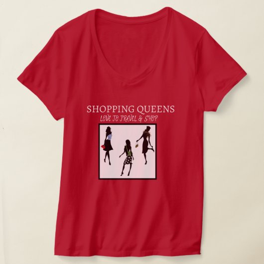 ショッピングクイーン コレクション - レディース Tシャツ (レイダウン)