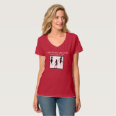 ショッピングクイーン コレクション - レディース Tシャツ (正面フル)