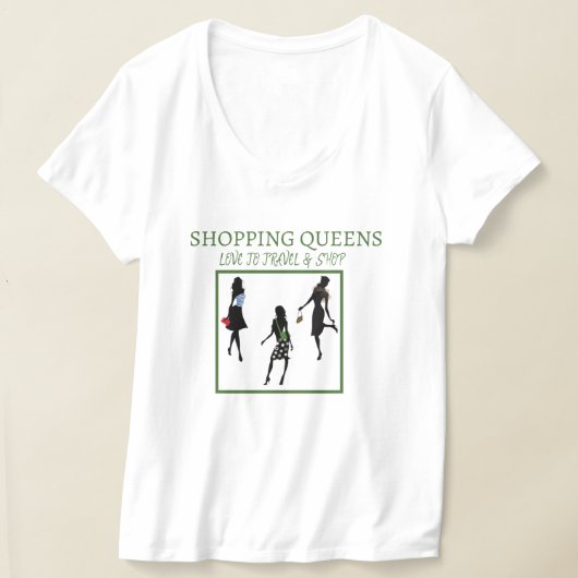 ショッピングクイーン コレクション - レディース Tシャツ (レイダウン)