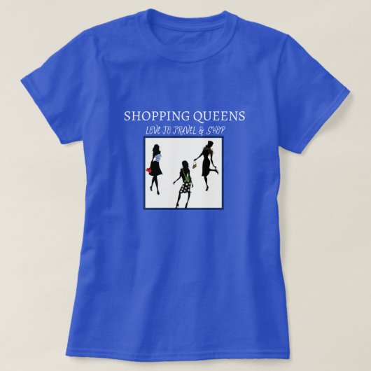 ショッピングクイーン コレクション - レディース Tシャツ (デザイン正面)