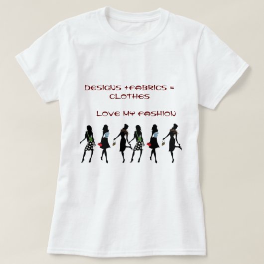 ショッピングクイーン コレクション Tシャツ (デザイン正面)