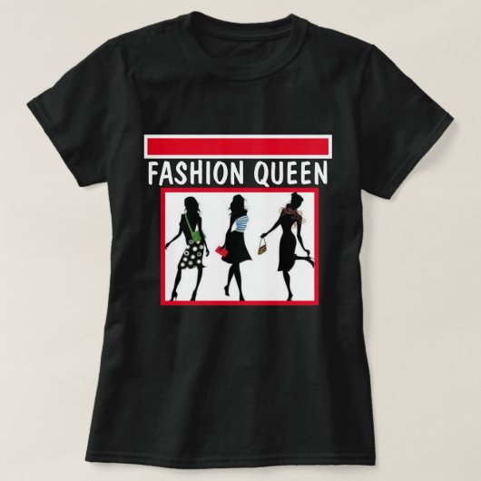 ショッピングクイーン コレクション Tシャツ (デザイン正面)