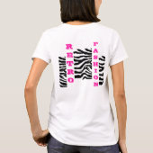 ショッピングクイーン コレクション Tシャツ (裏面)